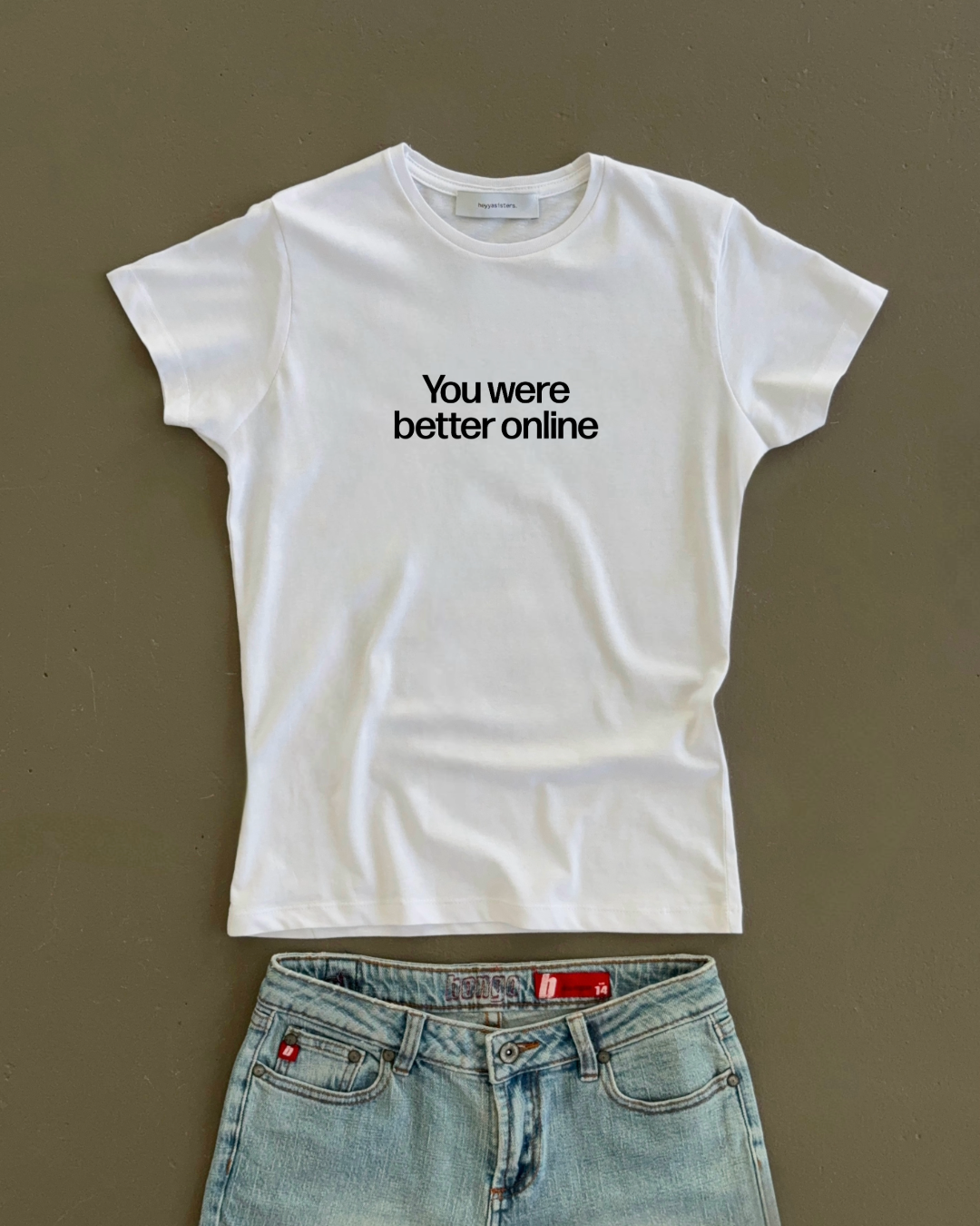 Футболка You were better online